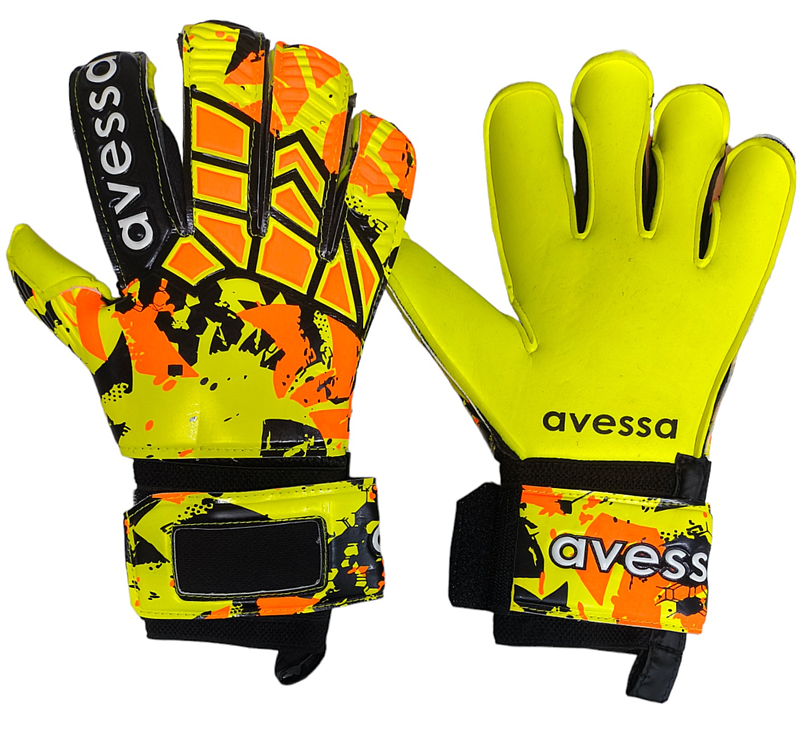 GK-300 AVESSA KALECİ ELD. HYBRİD PARMAK KORUMALI 6 NO SARI