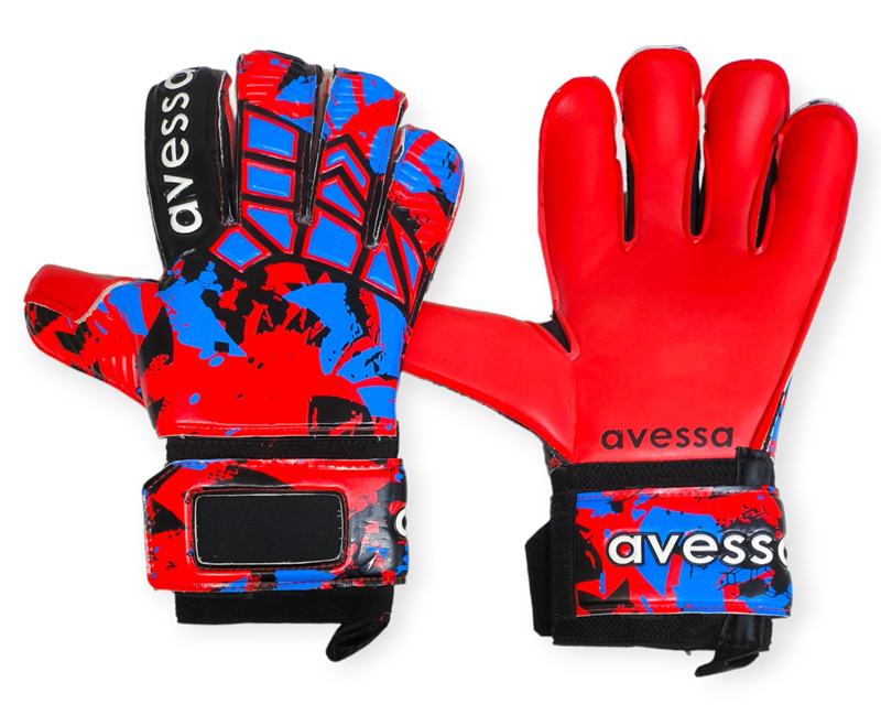 GK-300 AVESSA KALECİ ELD. HYBRİD PARMAK KORUMALI 9 NO KIRMIZI