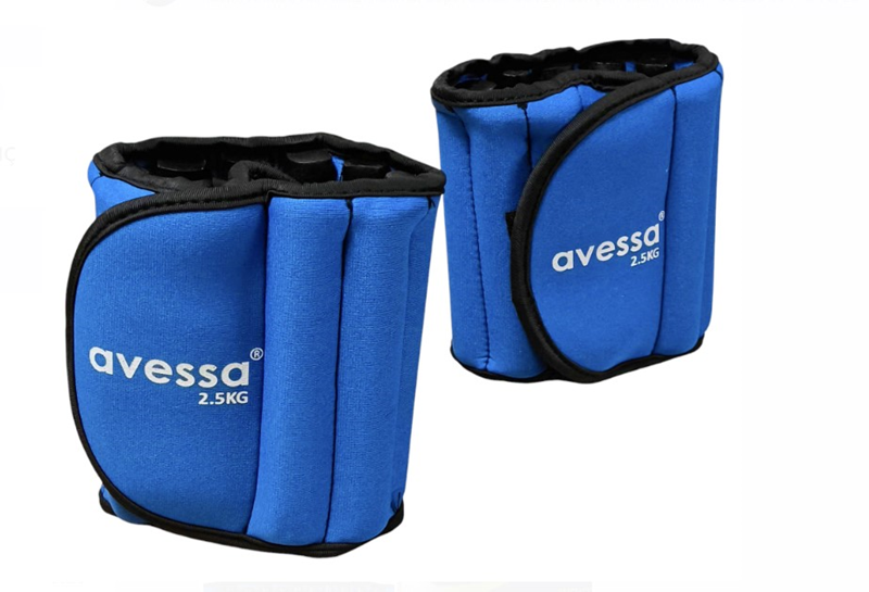 AVESSA AWK-10 AYARLANABİLİR AYAK BİLEK AĞIRLIĞI 2X2,5 KG