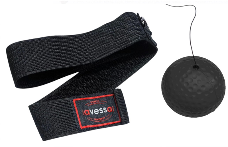 AVESSA BTB-20 BOKS KAFA EGZERSİZ TOPU SİYAH RENK