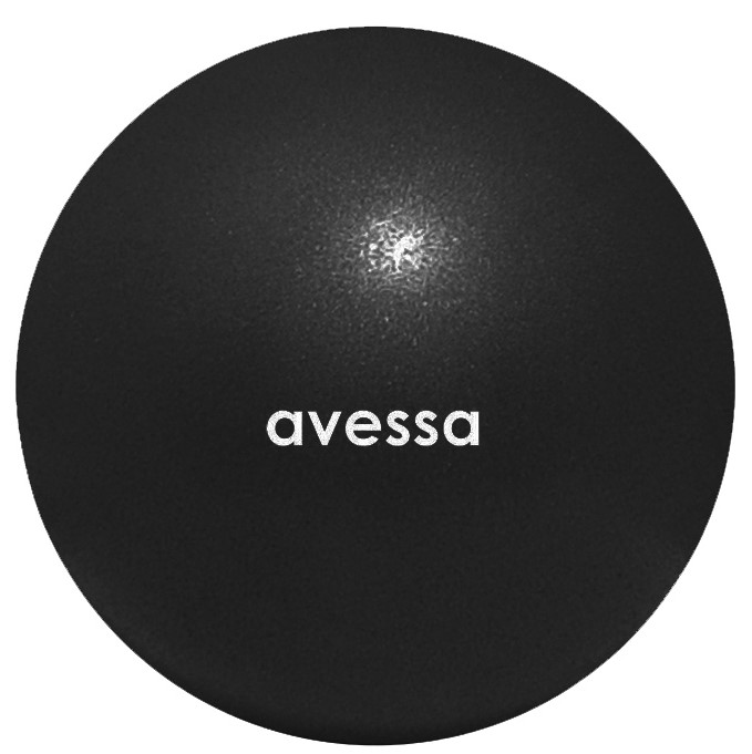 AVESSA XPT-30-BLACK PLATES TOPU SİYAH 30 CM \180 GR