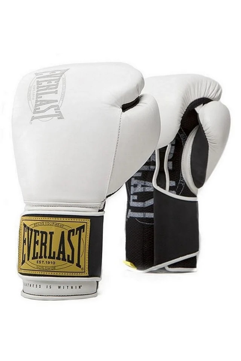 Everlast 1910 Classic GL Trg Glove 14 Oz White 721371-70