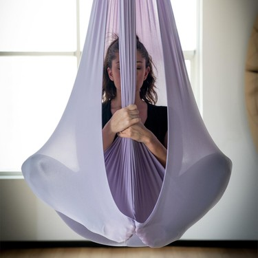 WOO YOGA FLY MOR (YOGA HAMAĞI)