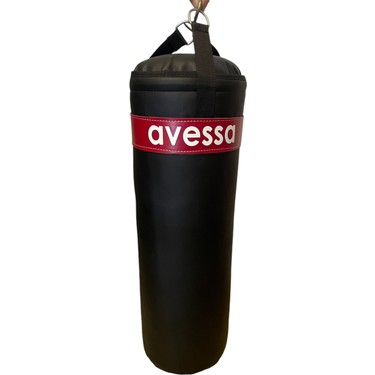 AVESSA 90X35 SUNİ DERİ SİYAH BOKS TORBASI