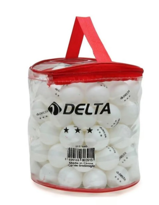 PİNPON TOPU ÇANTALI DELTA BEYAZ BPT 685