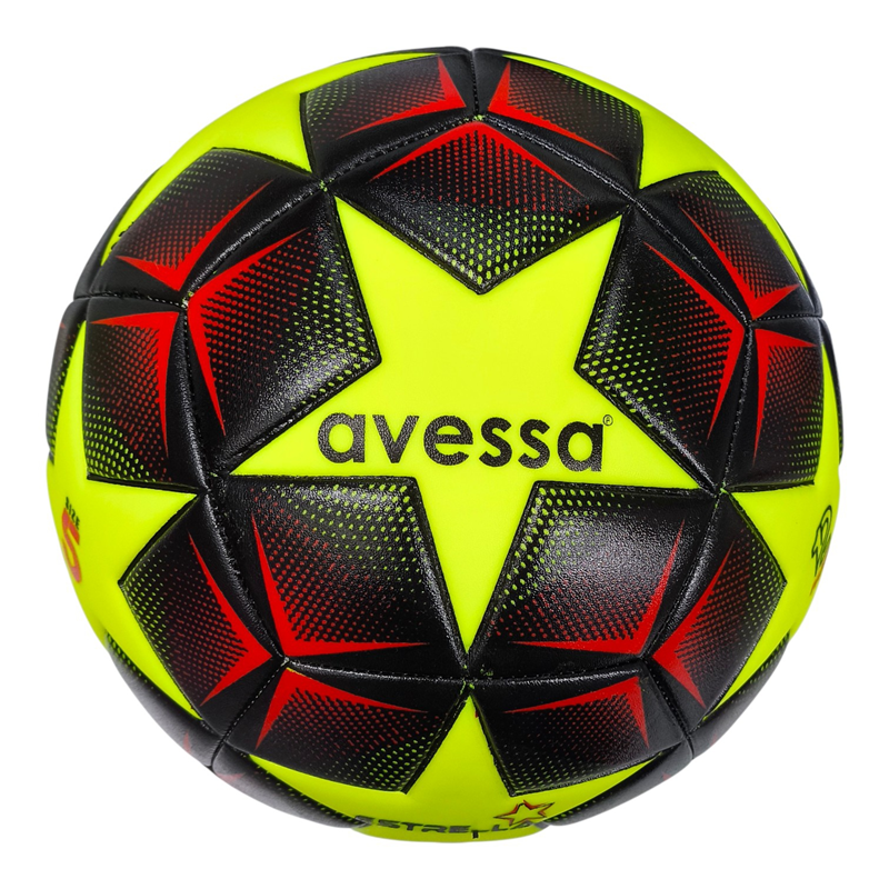 AVESSA ESTRELLA FUTBOL TOPU 12 PANEL SARI\SİYAH