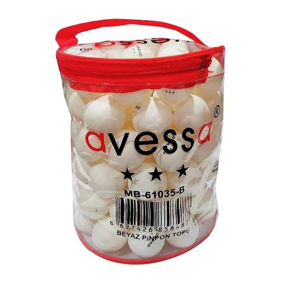 AVESSA 61035-B 1. KALİTE GAZLI PİNPON TOPU BEYAZ