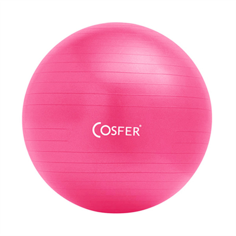 AVESSA COSFER & PLT-65 CM POŞETLİ PİLATES TOPU PEMBE