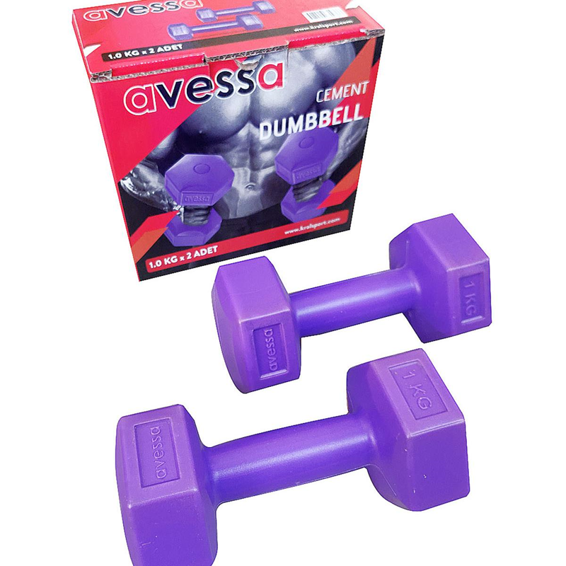AVESSA 1 KG PLASTİK KÖŞELİ DAMBIL DB-4141 (10)