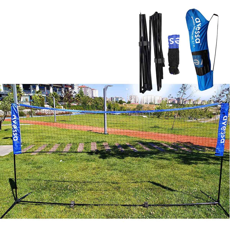 AVESSA PVF-100 PORTATİF BADMİNGTON FİLE SET 3,1 MT