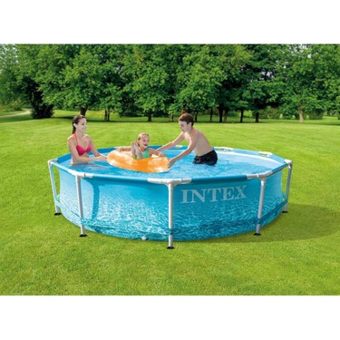 Intex 28208 Metal Çerçeve Havuz Set 305x76 cm