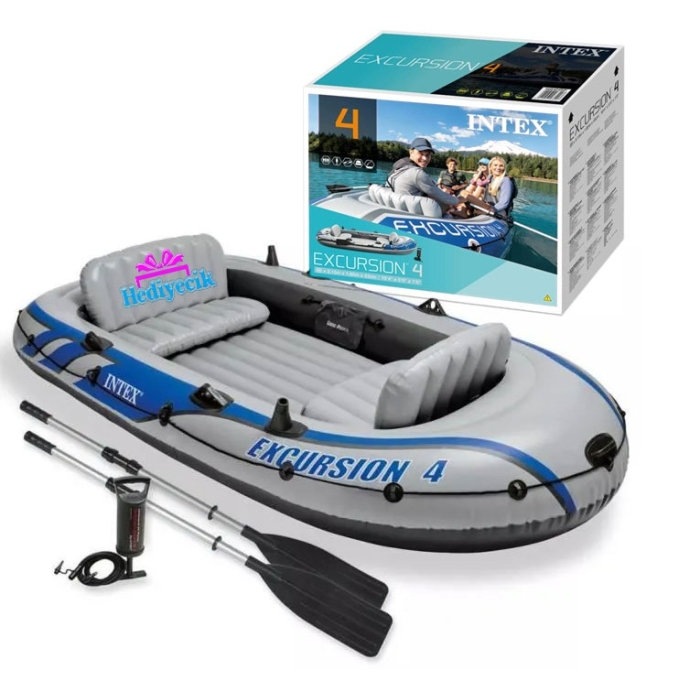 Intex 68324 ExcursionBoat+Kürak+Pompa 315x165x43 cm