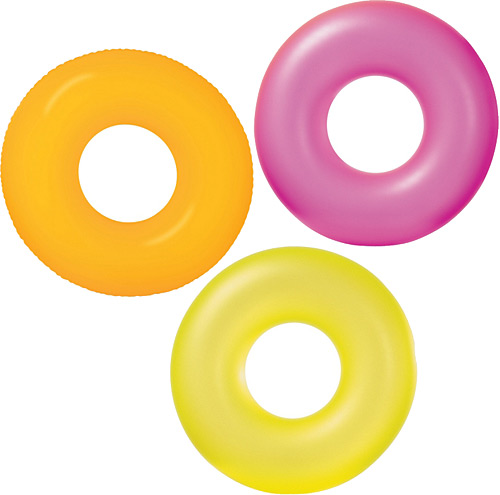 Intex 59262 Neon Renkli Simit 91 Cm
