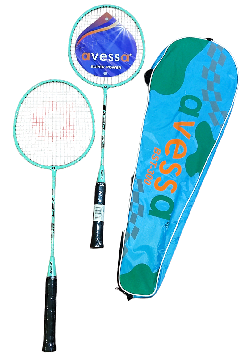 AVESSA BST-300 BADMİNGTON RAKET SET MAVİ