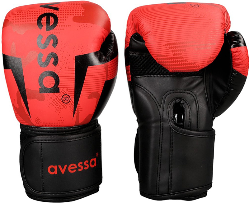 AVESSA RİNG-308-RED BOKS ELDİVENİ 8 OZ KIRMIZI