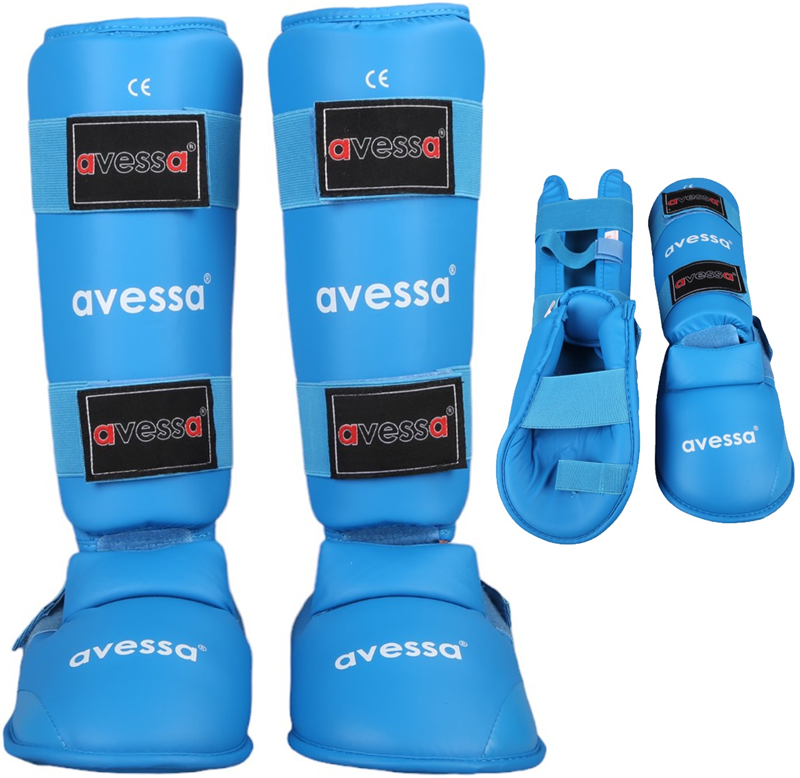 AVESSA KRKOR-100 BLUE-L KARATE KAVAL KORUYUCU L BEDEN MAVİ
