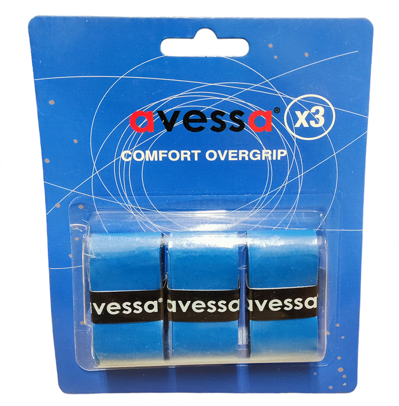 AVESSA OG-30 BLUE OVERGRİP MAVİ RENK 3'LÜ