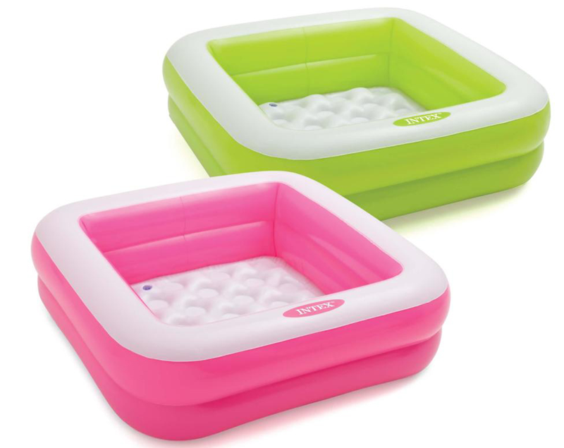 Intex 57100 Renkli Şişme Taban 2 Bölme 85x23 CM