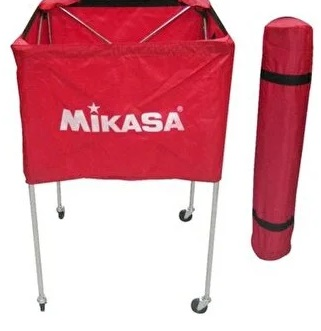MİKASA TOP SEPETİ KIRMIZI  BCSPSH-R