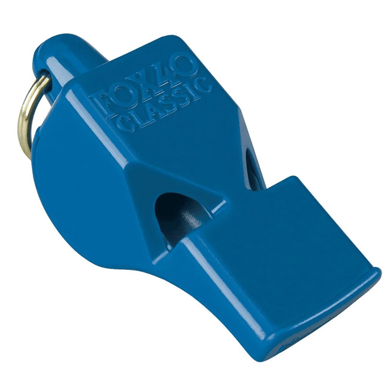 FOX 40 CLASSIC SAFETY DÜDÜK MAVİ-İPLİ 9903-0508 - AKSDDKFOX059
