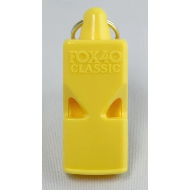 FOX 40 CLASSIC SAFETY DÜDÜK SARI-İPLİ 9903-0208 - AKSDDKFOX056