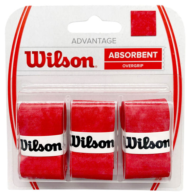 WİLSON ADVANTAGE OVERGRIP RD 3PK WRZ4033RD