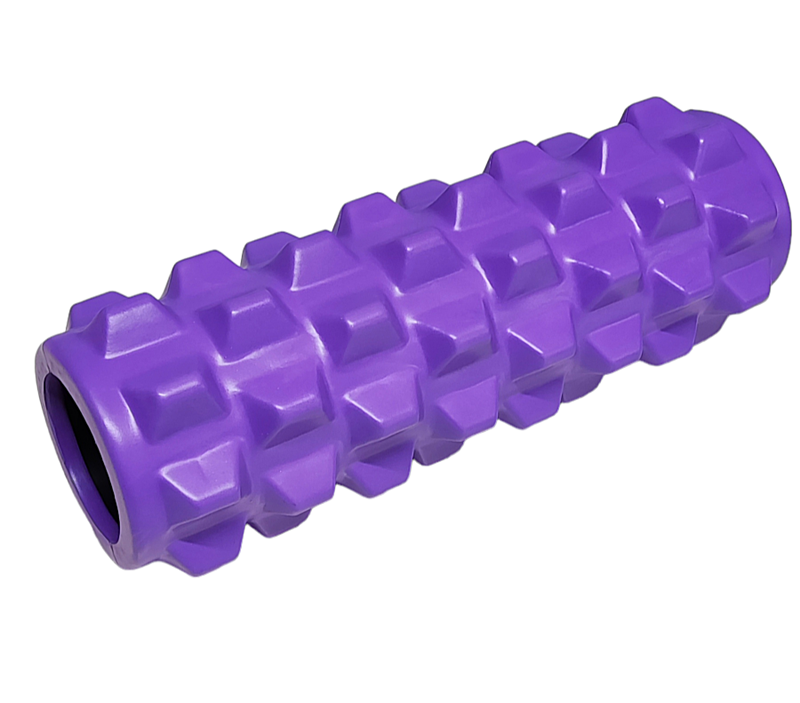 AVESSA YR-PURPLE YOGA FOAM ROLLER MOR RENK 12,3X33 CM